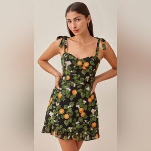 Reformation Christine Dress in Clementine Size 2